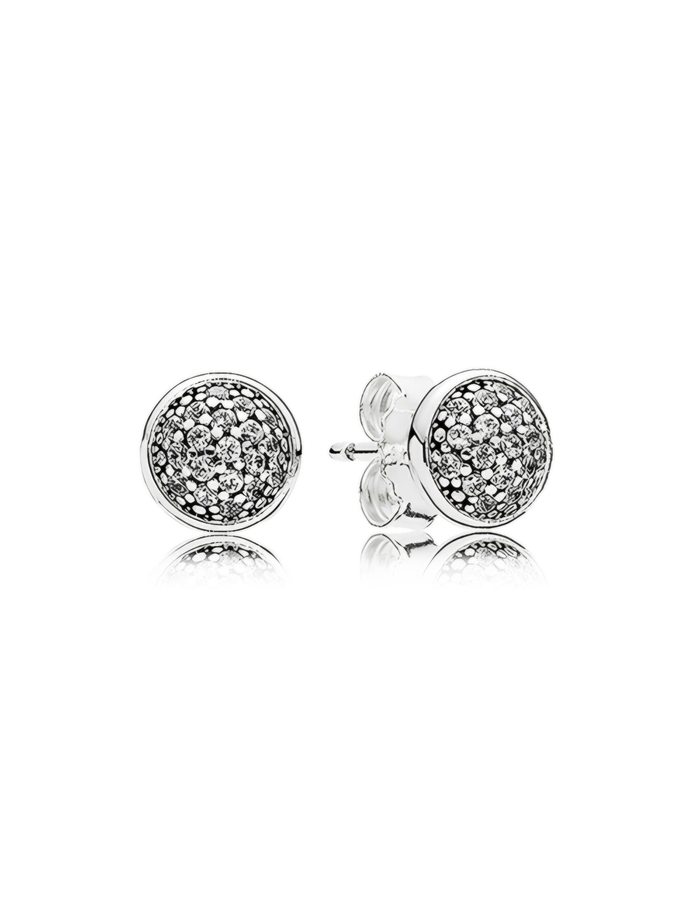 Pandora "Dazzling Droplets" Studs - Picture 4 of 4